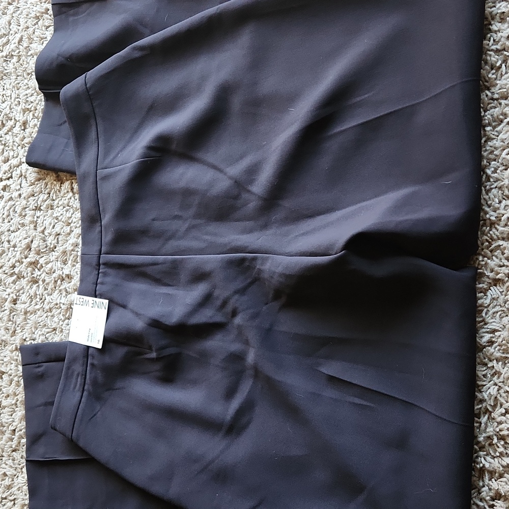 NWT Nine West Stylish Black Dress Pants Size 16 - Picture 6 of 7